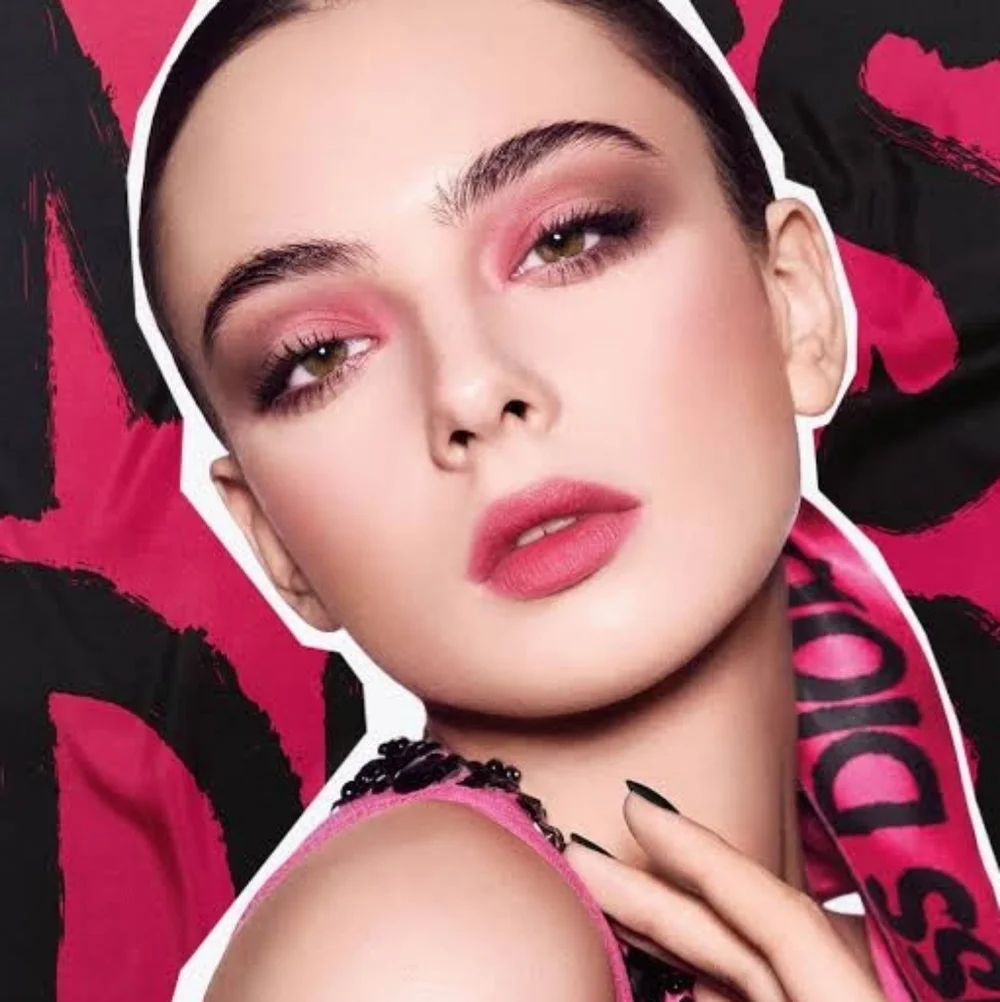 Dior Limited Edition Eyeshadow Palette Hot & Baby Pink, Brown Shimmers Mattes